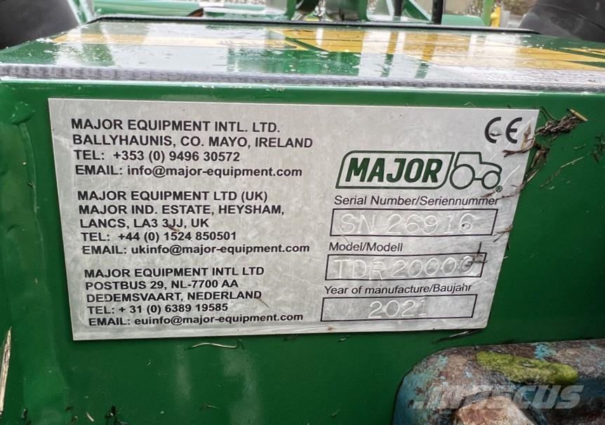 Major TDR20000 Kosilice za livade