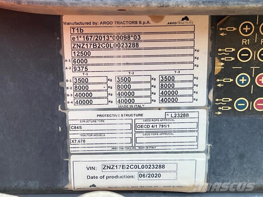 McCormick X7.670 Traktori