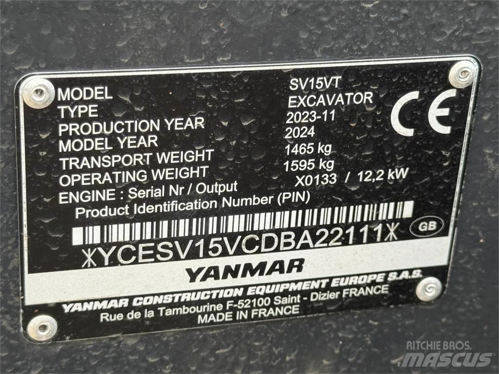 Yanmar SV15VT Midi bageri 7t – 12t