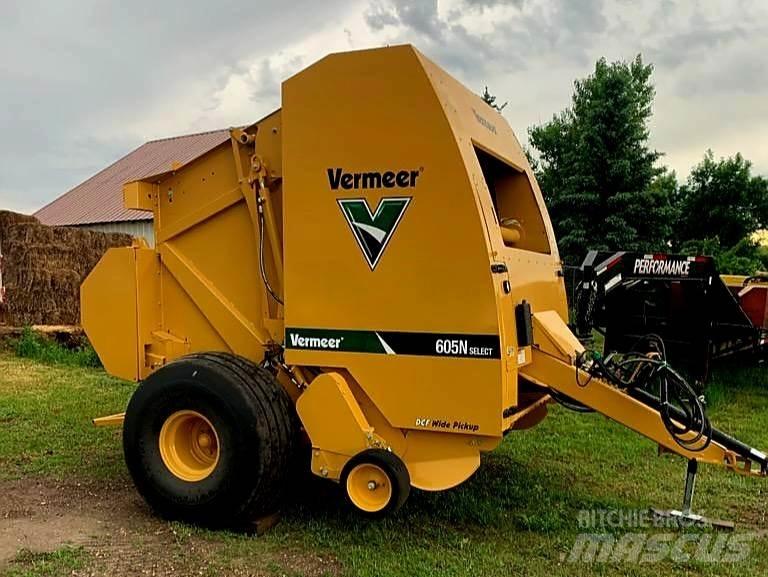Vermeer 605N Prese/balirke za rolo bale