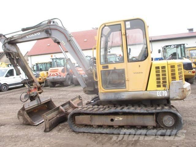 Volvo EC 70  ECR 88 Midi bageri 7t – 12t