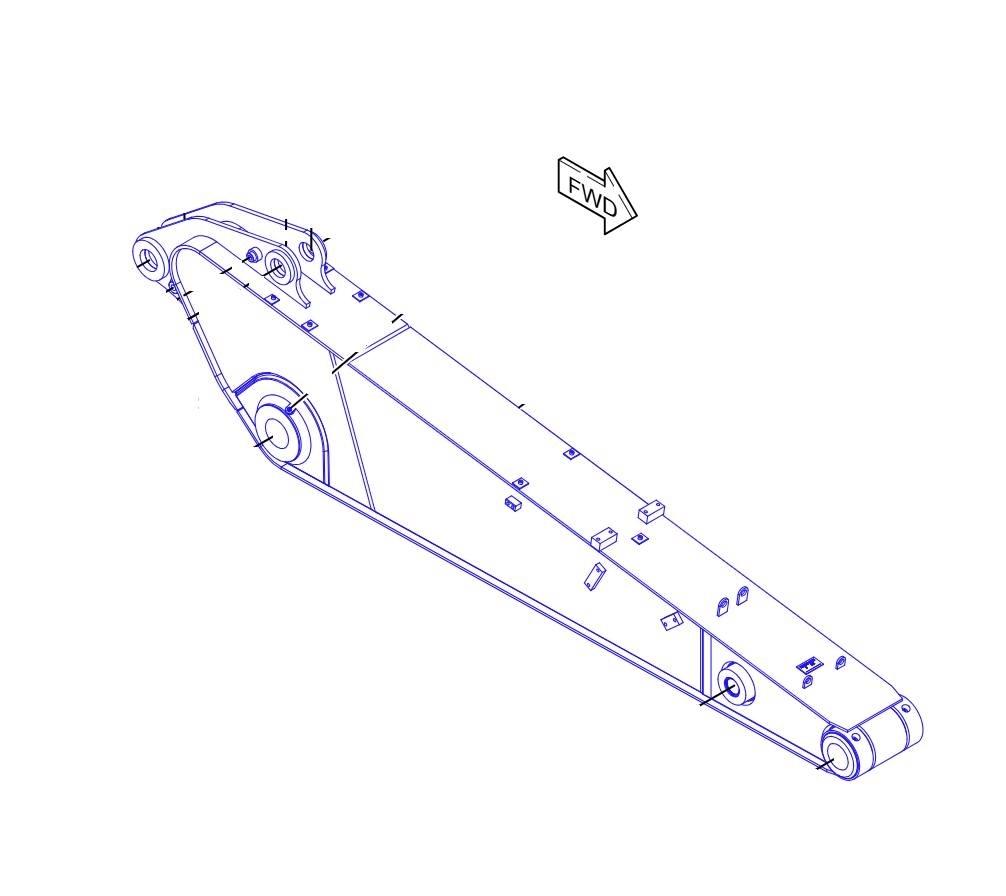 CAT M314F Boom i dipper strele