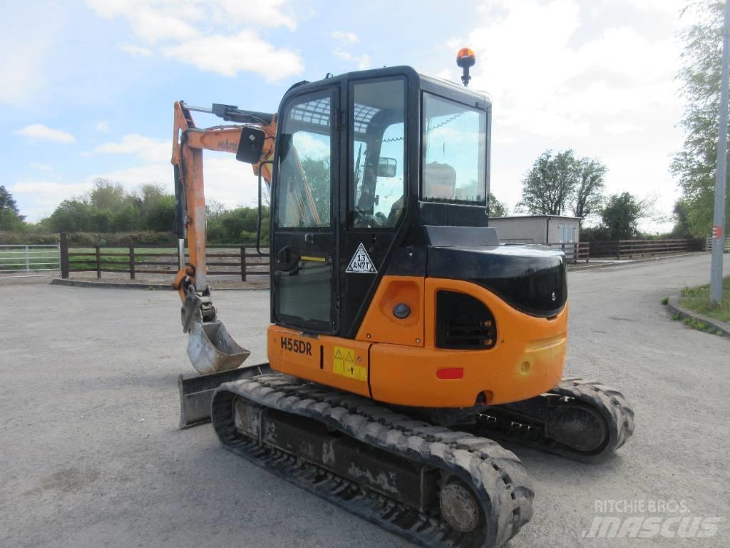Hanix H 55 DR Mini bageri < 7t