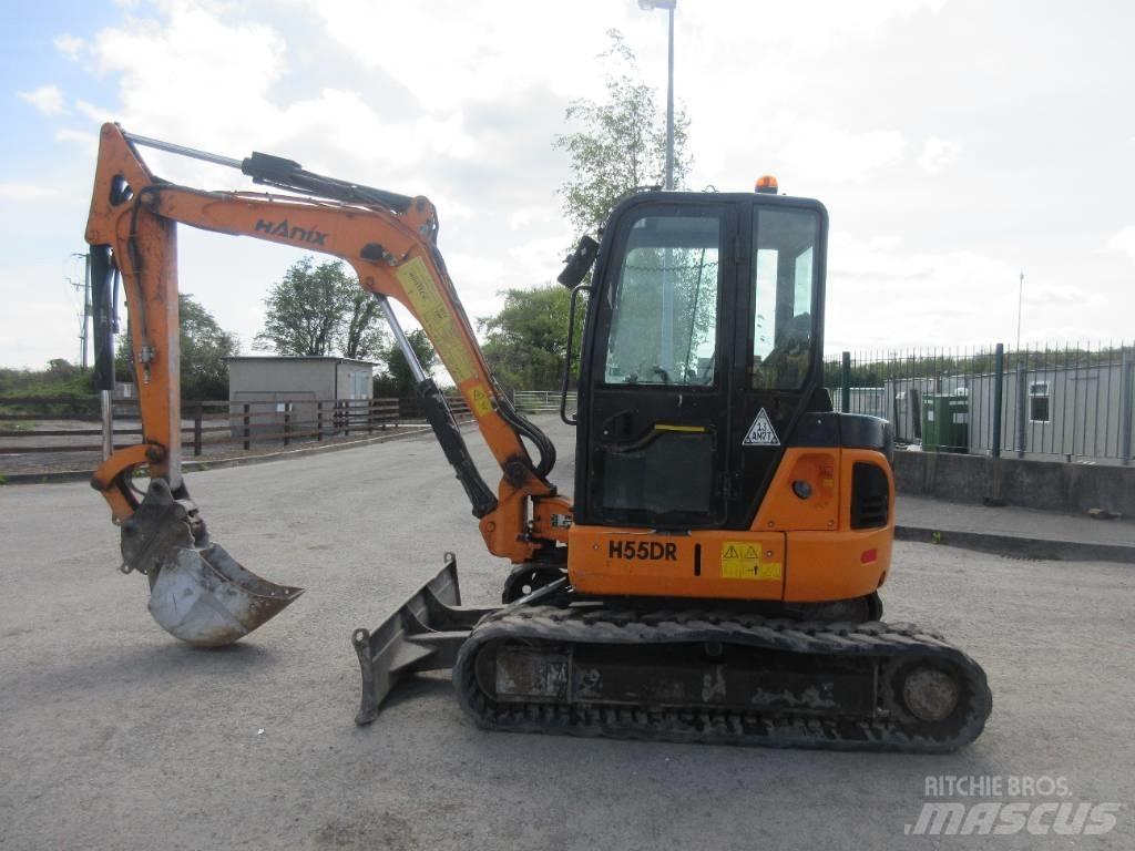 Hanix H 55 DR Mini bageri < 7t