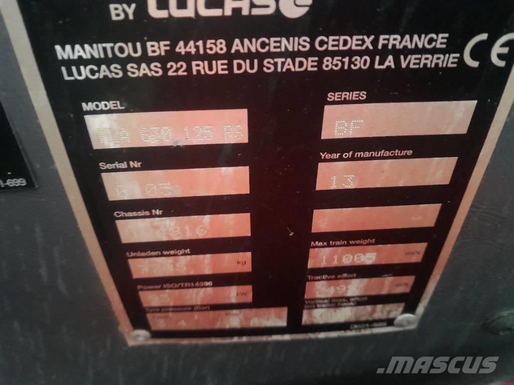 Manitou MLT630-125 Poljoprivredni teleskopski utovarivači