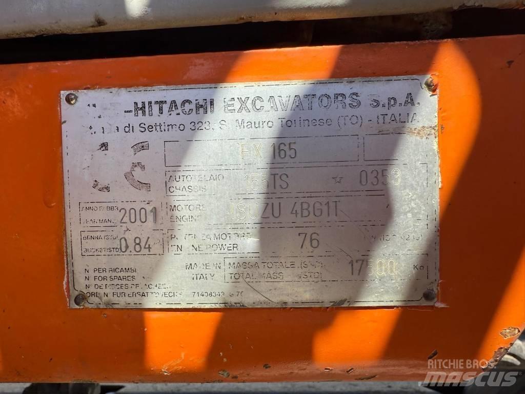Fiat-Hitachi EX 165 Bageri guseničari