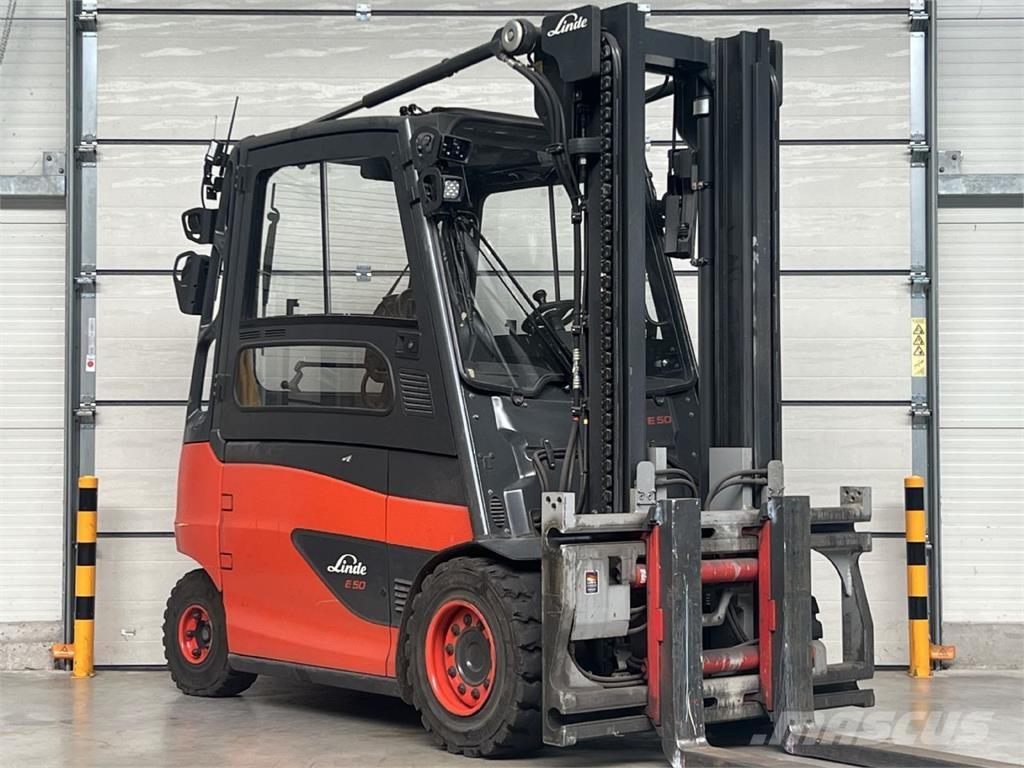 Linde E 50HL-01 Električni viljuškari