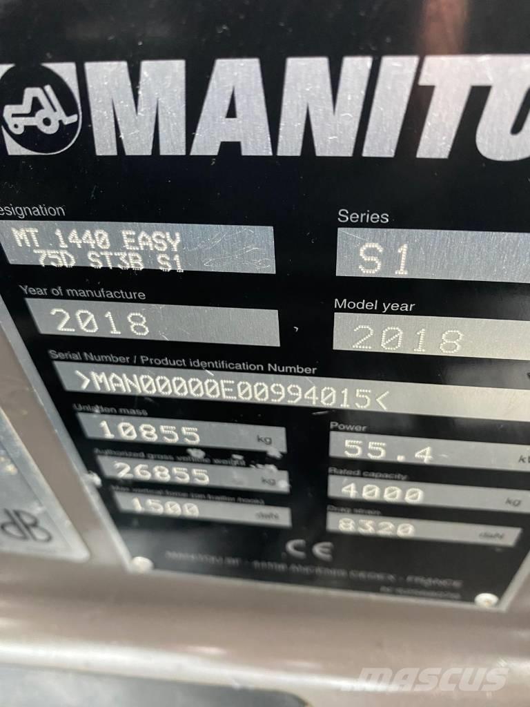 Manitou MT 1440 Teleskopski viljuškari