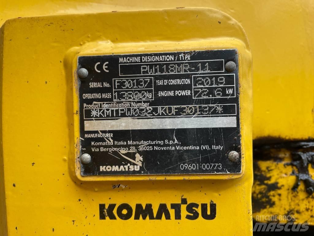 Komatsu PW 118 Bageri točkaši