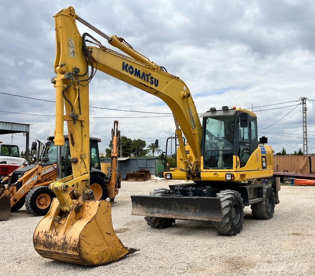 Komatsu PW 160 Bageri točkaši