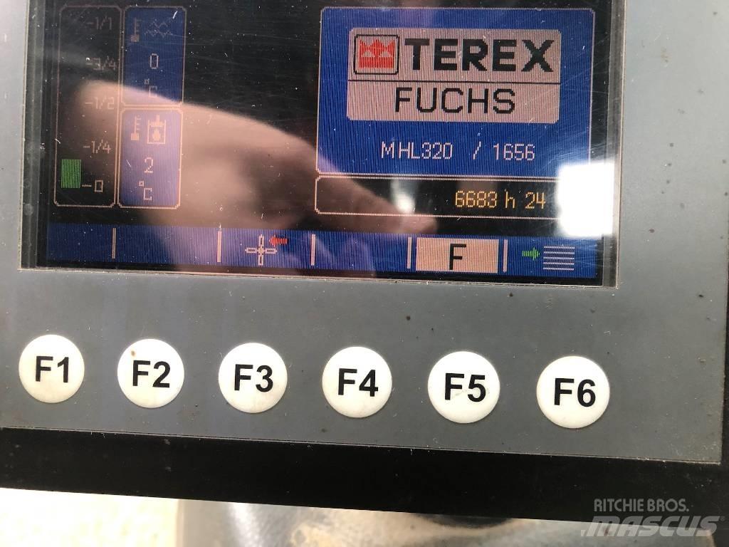 Fuchs MHL 320 Bageri za prenos primarnih/sekundarnih sirovina