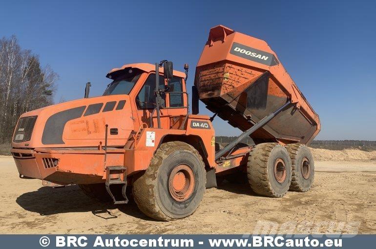 Doosan DA 40 Zglobni damperi