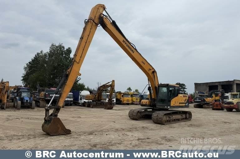 Hyundai HX220LR Bageri guseničari