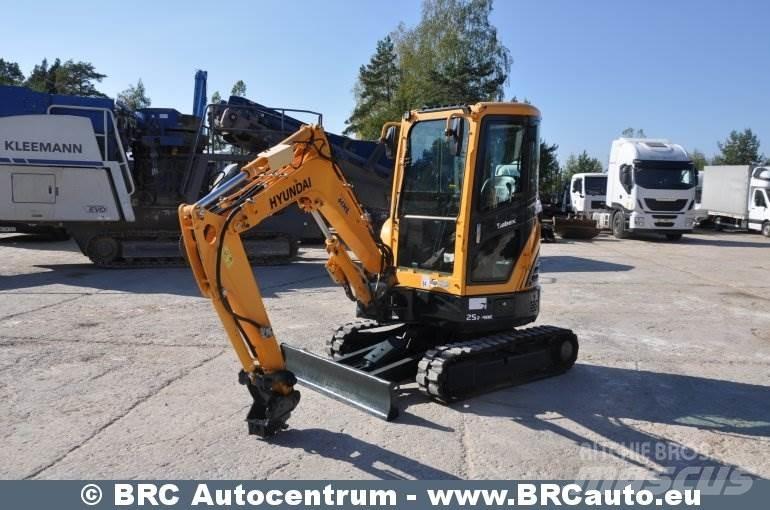 Hyundai R25Z-9AK Mini bageri < 7t