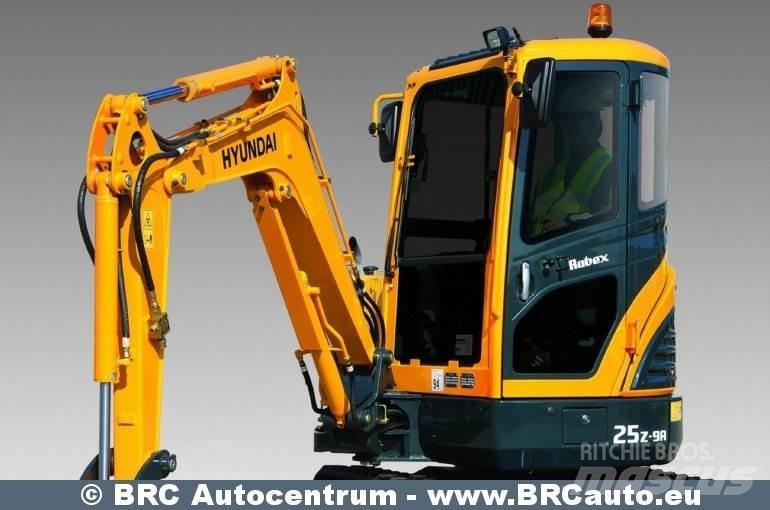 Hyundai R25Z-9AK Mini bageri < 7t
