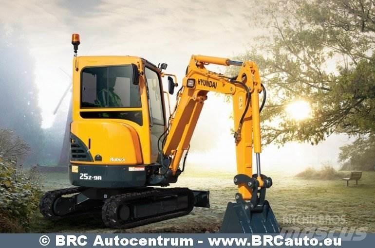 Hyundai R25Z-9AK Mini bageri < 7t