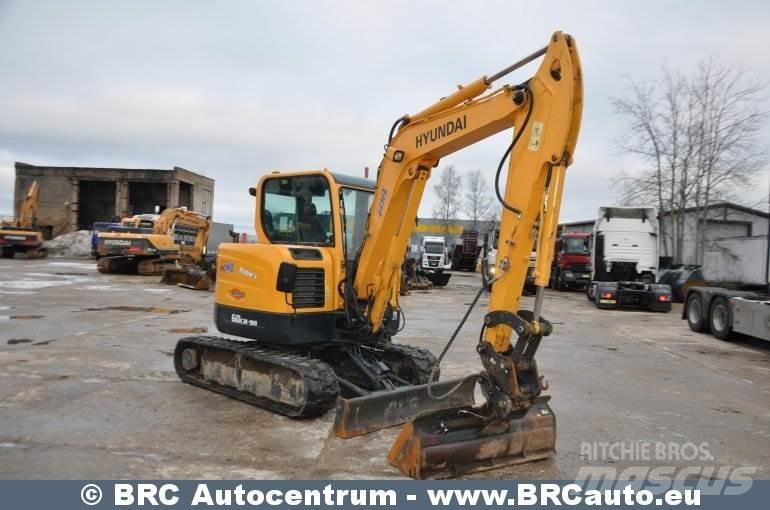Hyundai R60CR-9A Bageri guseničari