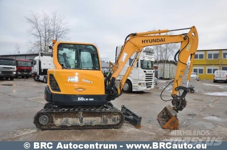 Hyundai R60CR-9A Bageri guseničari