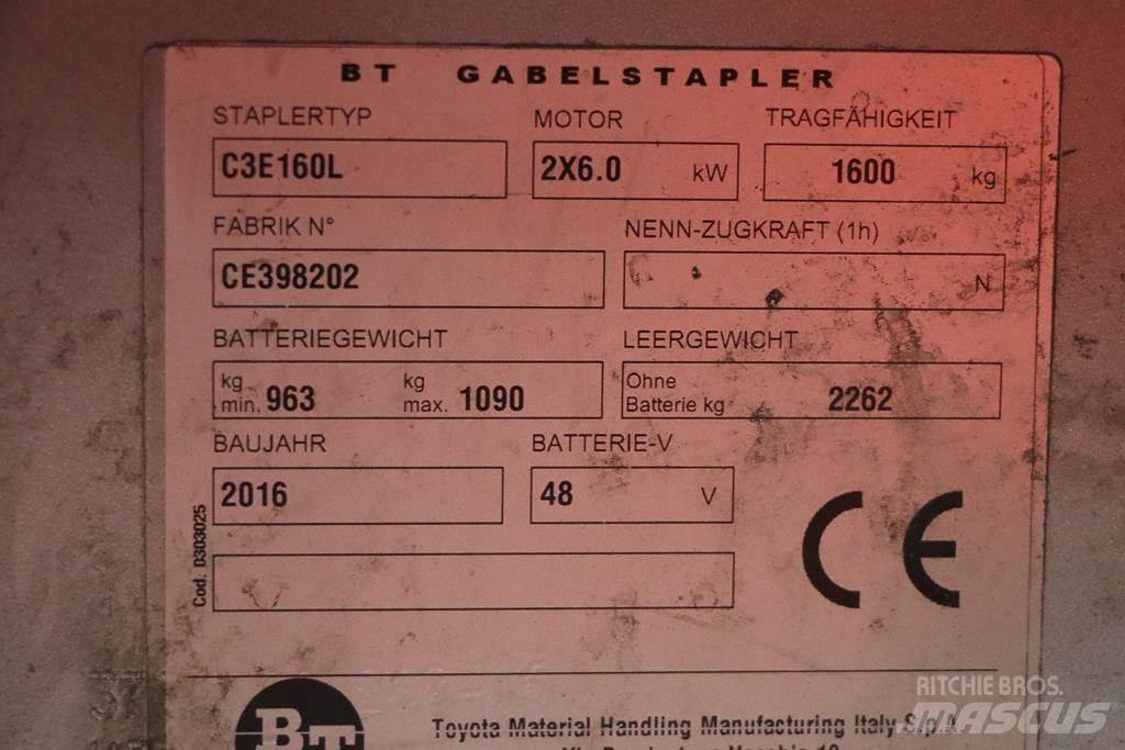 BT C3E160L Električni viljuškari