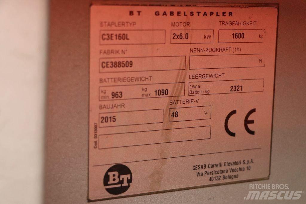 BT C3E160L Električni viljuškari