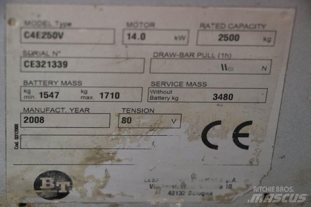 BT C4E250V Električni viljuškari