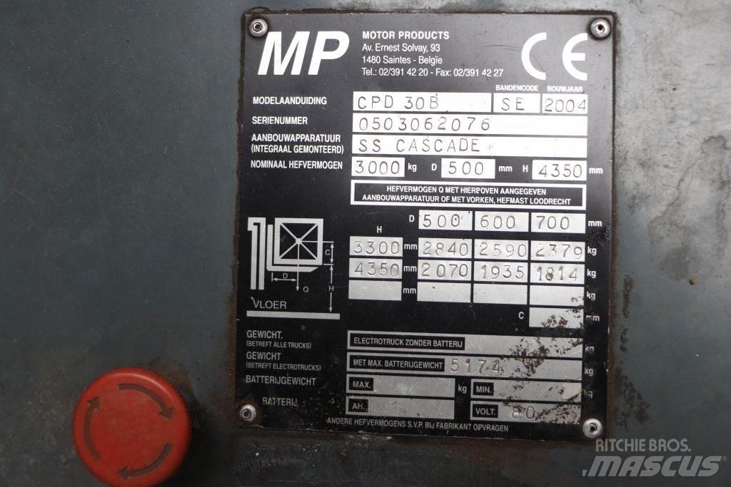 Heli CPD30B Električni viljuškari