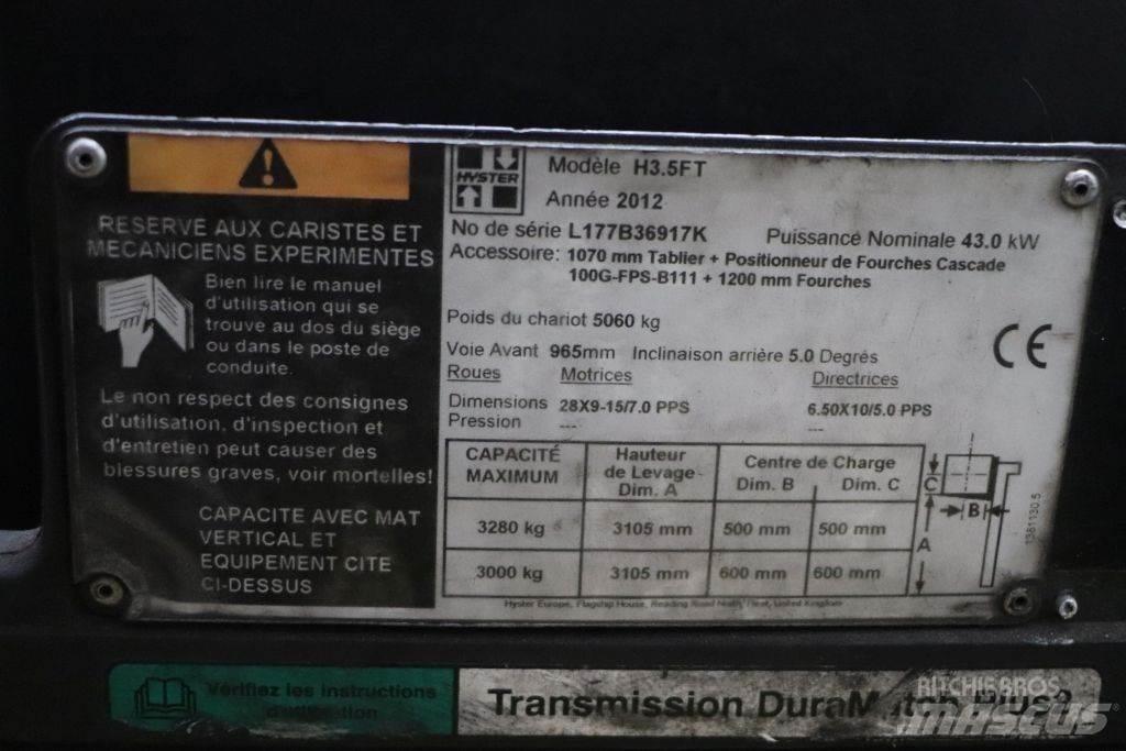 Hyster H3.5FT Dizelski viljuškari