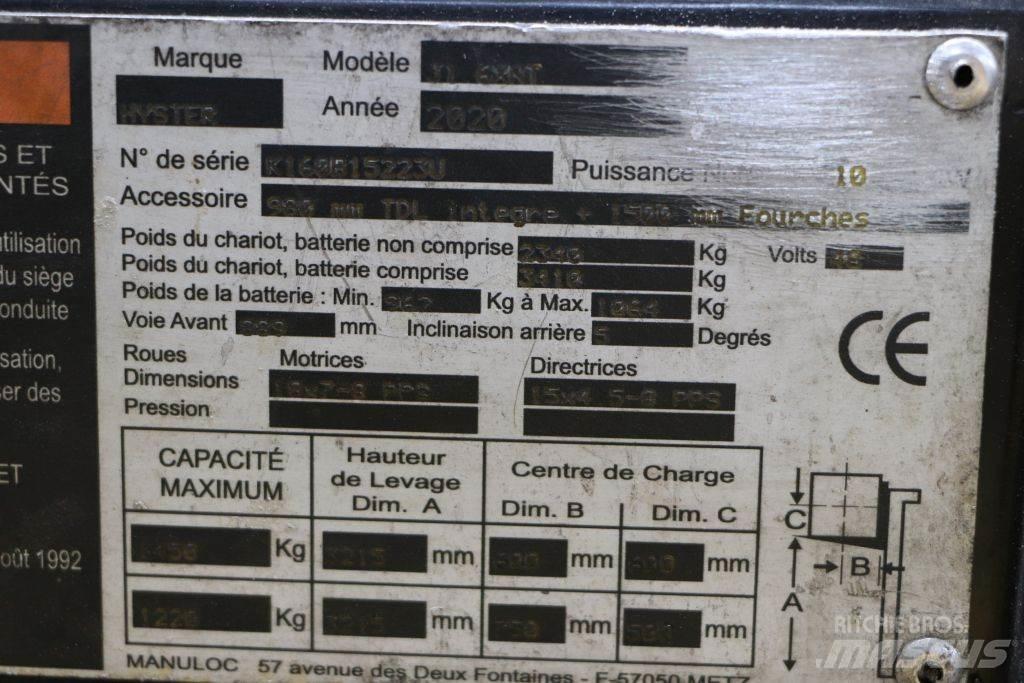 Hyster J1.6XNT Električni viljuškari