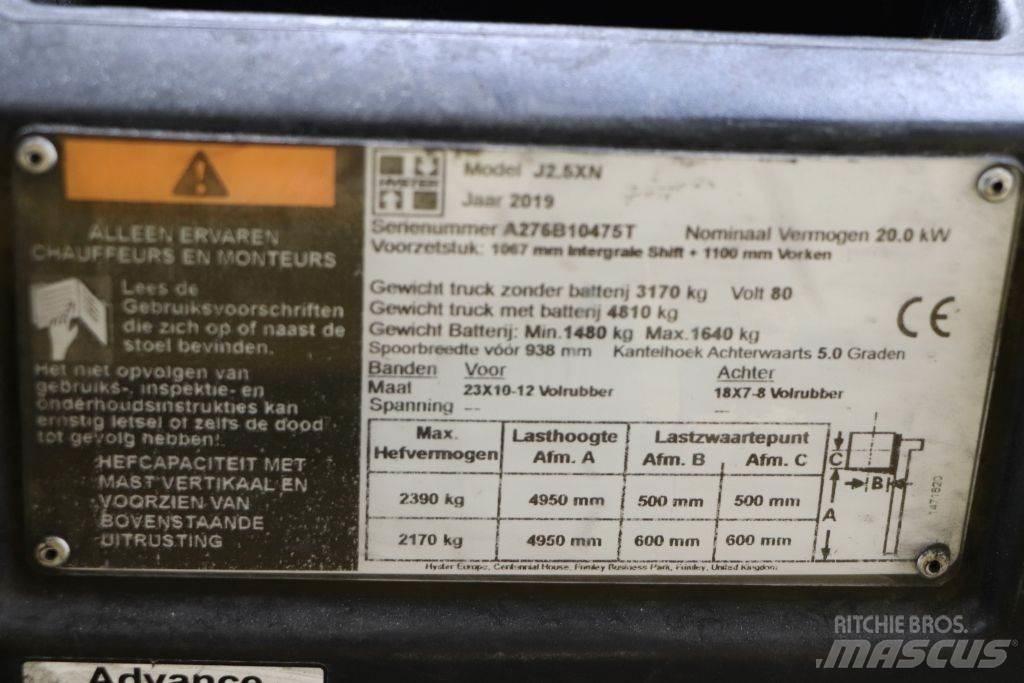 Hyster J2.5XN Električni viljuškari