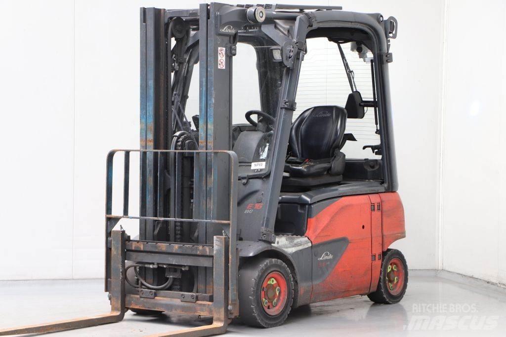 Linde E16P-02 Električni viljuškari