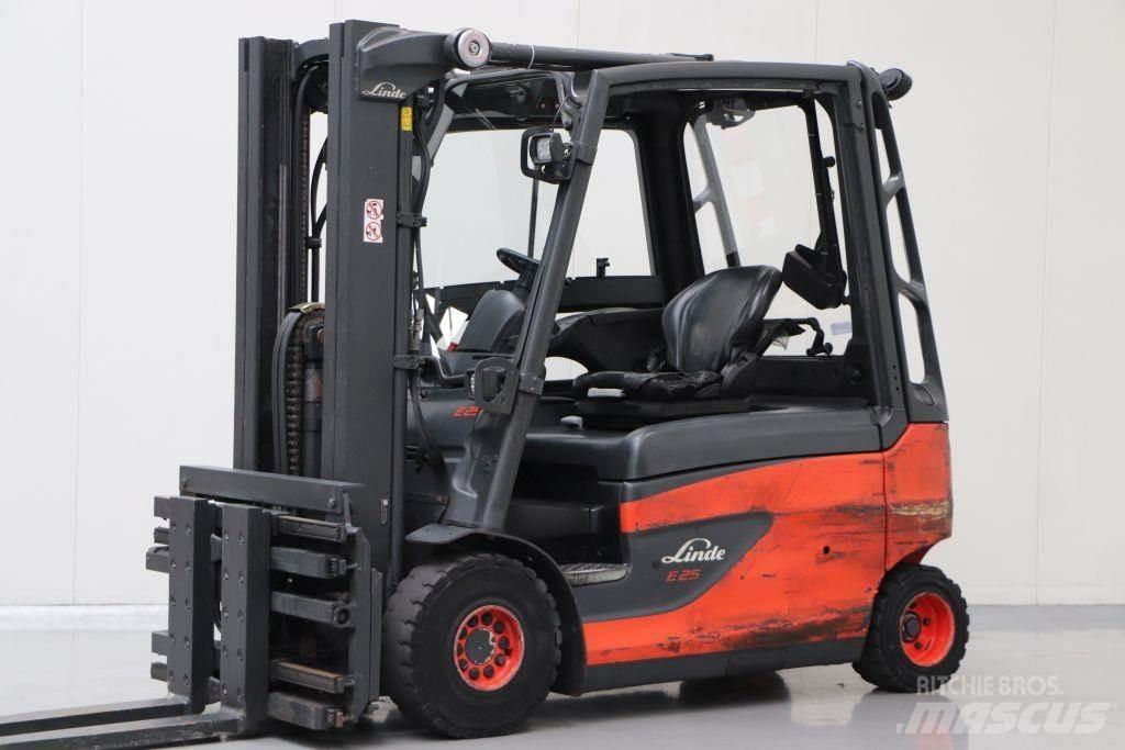 Linde E25L-01 Električni viljuškari