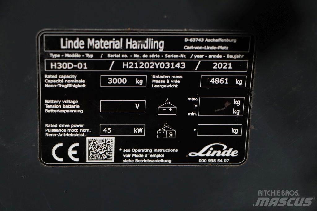 Linde H30D-01 Dizelski viljuškari