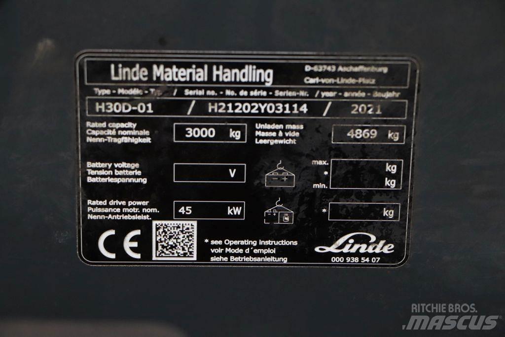 Linde H30D-01 Dizelski viljuškari