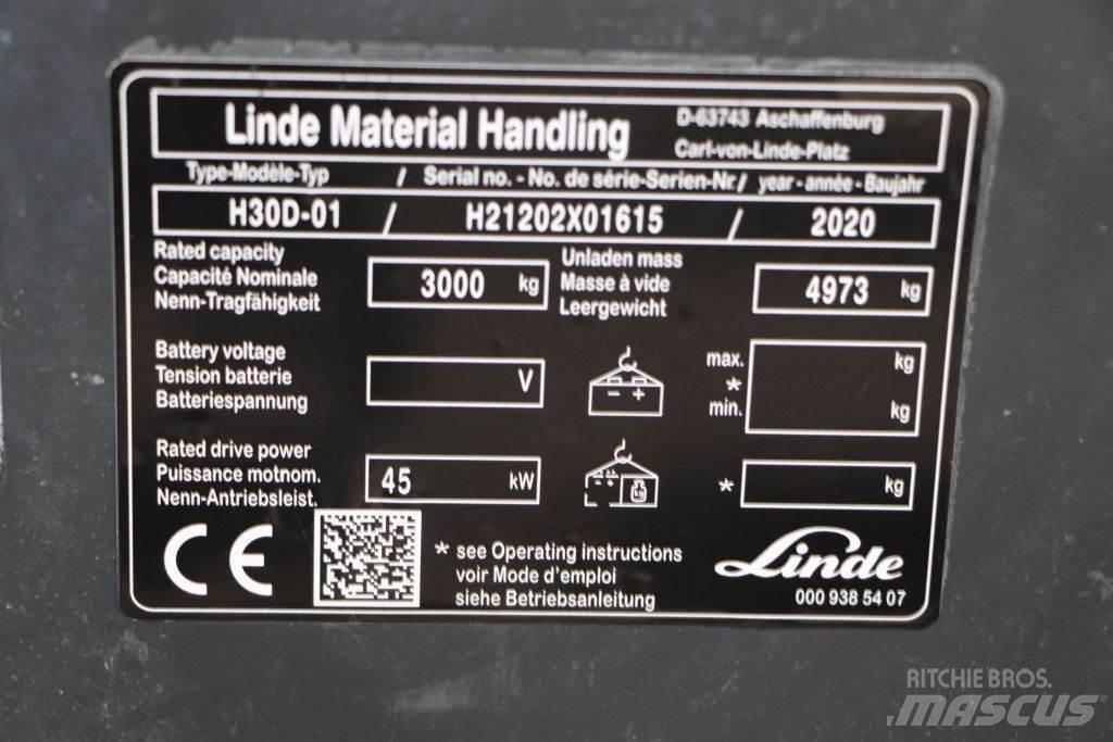 Linde H30D-01 Dizelski viljuškari