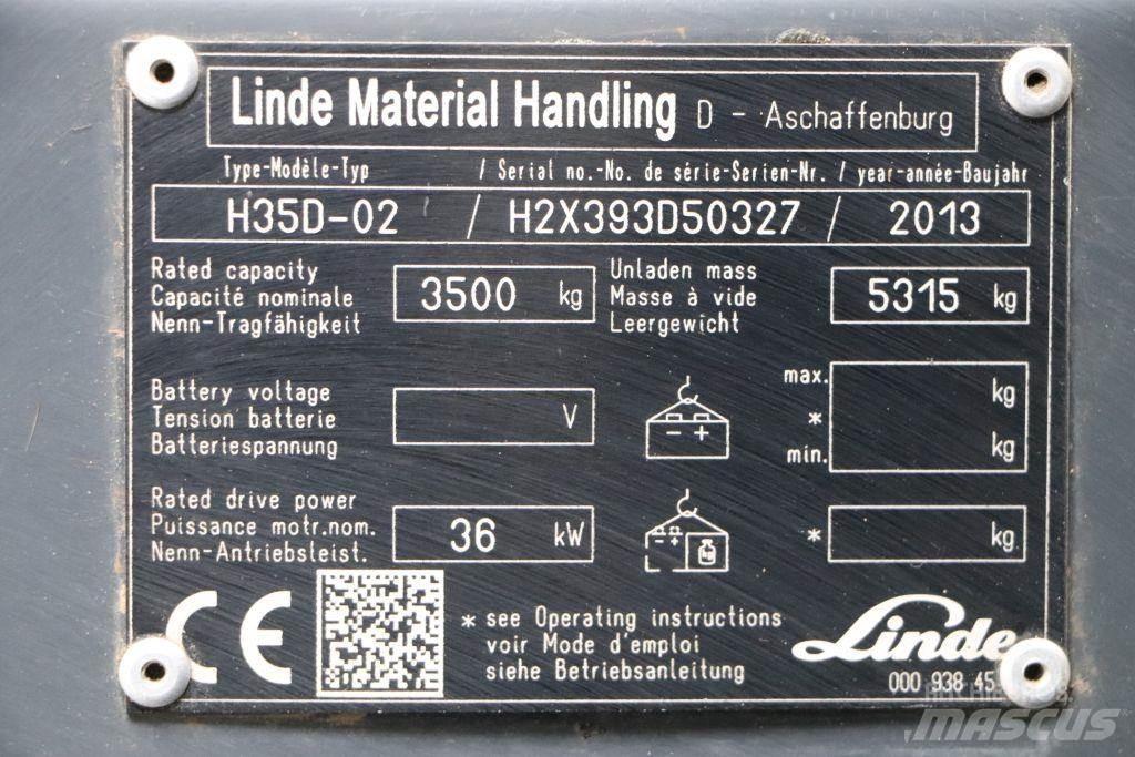 Linde H35D-02 Dizelski viljuškari