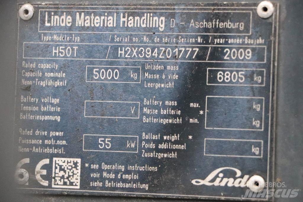 Linde H50T Plinski viljuškari