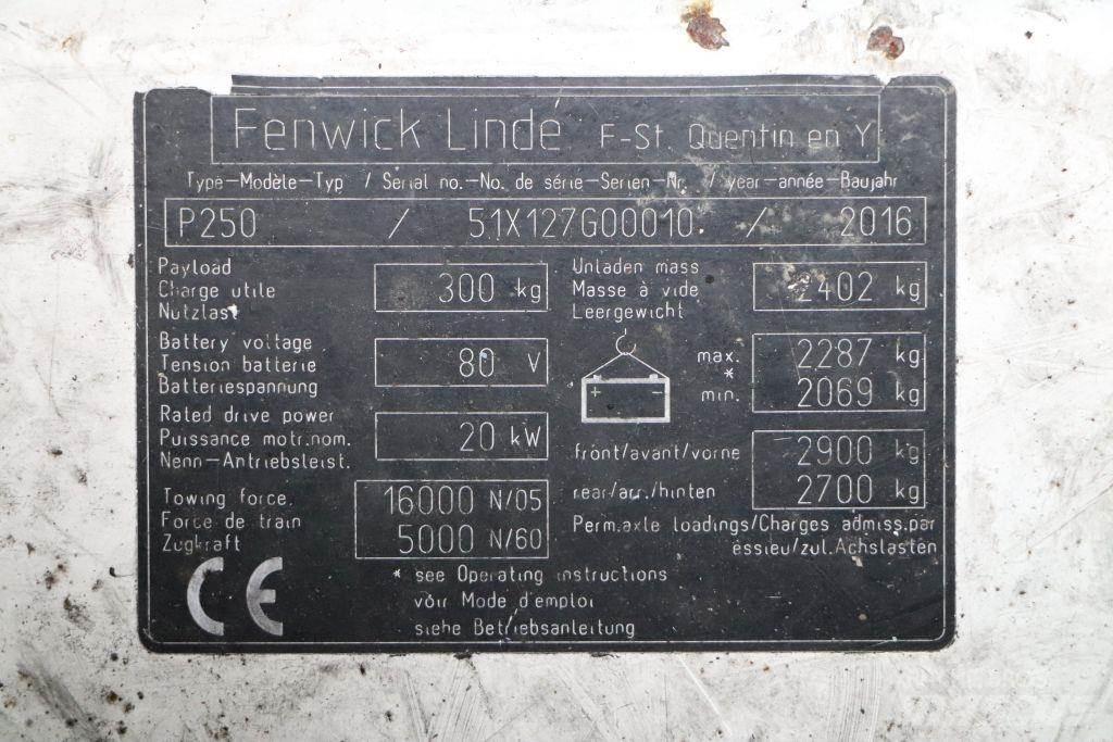Linde P250 Tegljači