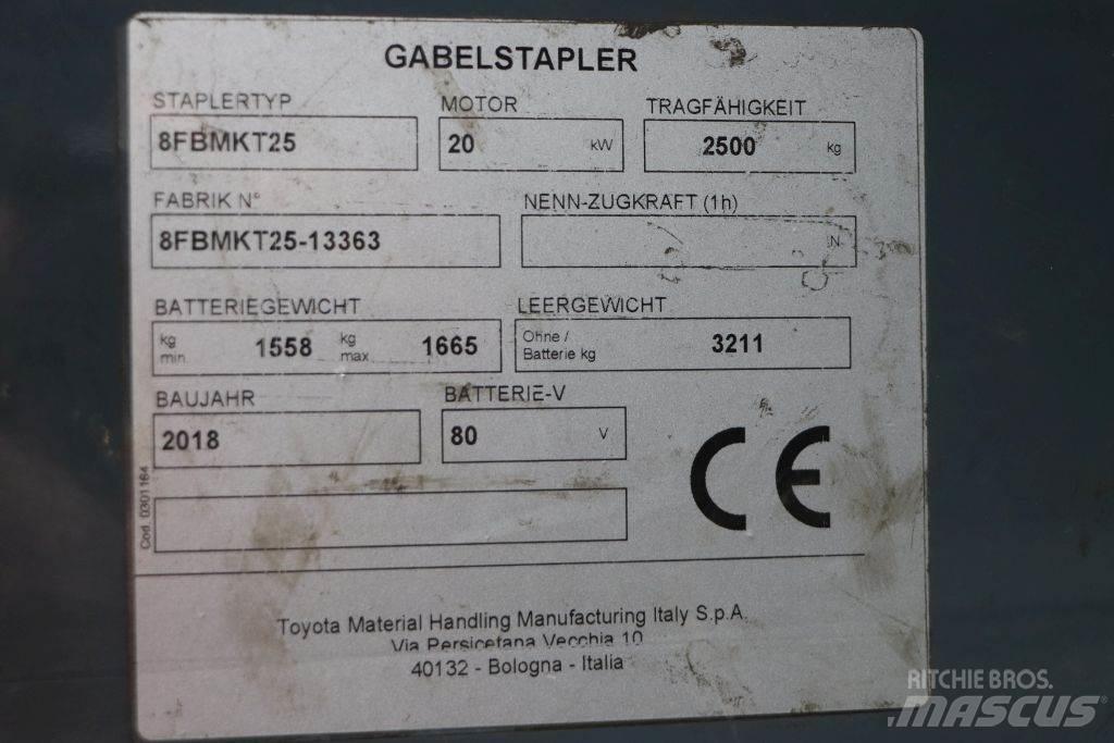 Toyota 8FBMKT25 Električni viljuškari