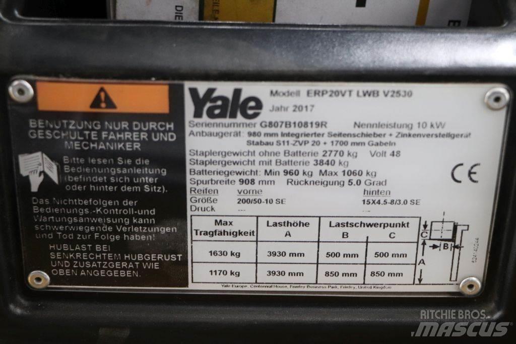 Yale ERP20VT Električni viljuškari
