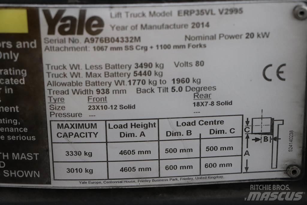 Yale ERP35VL Električni viljuškari