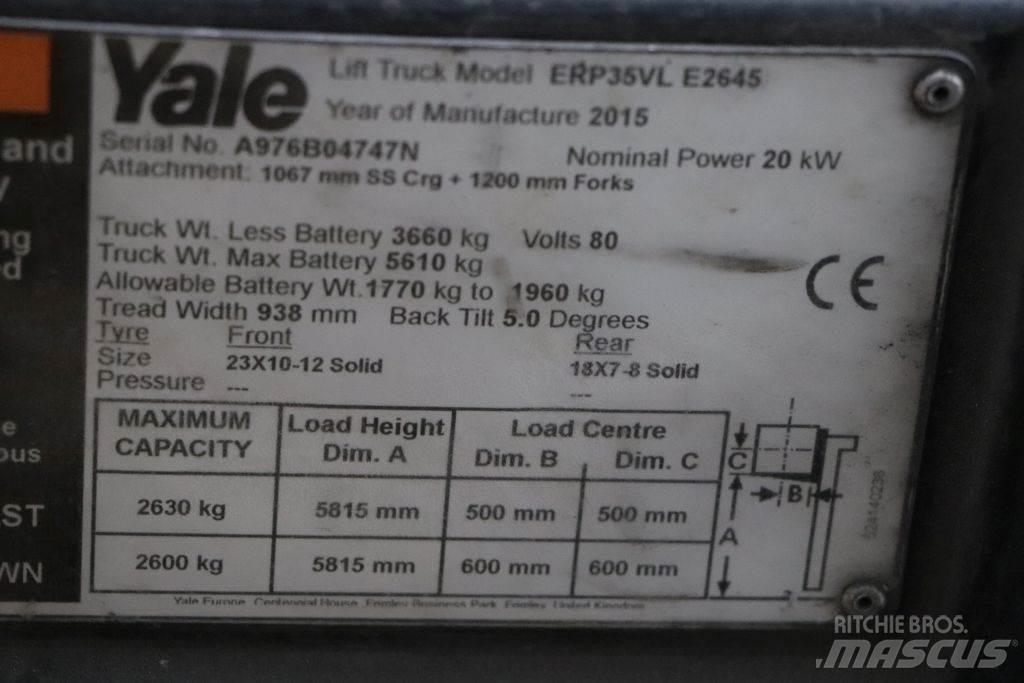 Yale ERP35VL Električni viljuškari