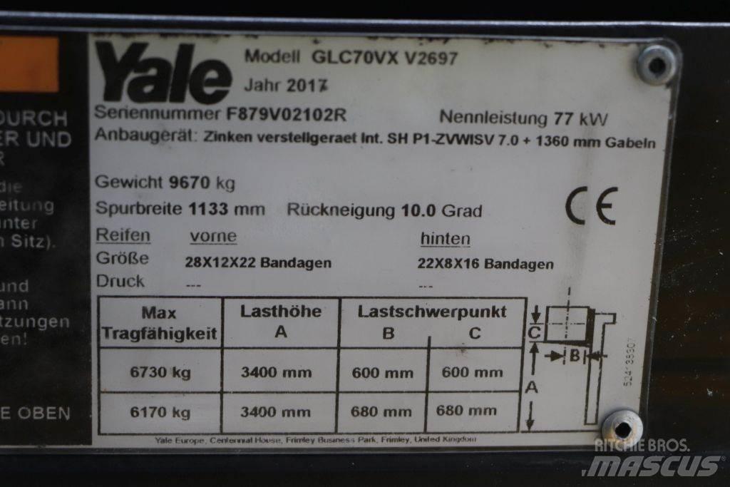 Yale GLC70VX Plinski viljuškari