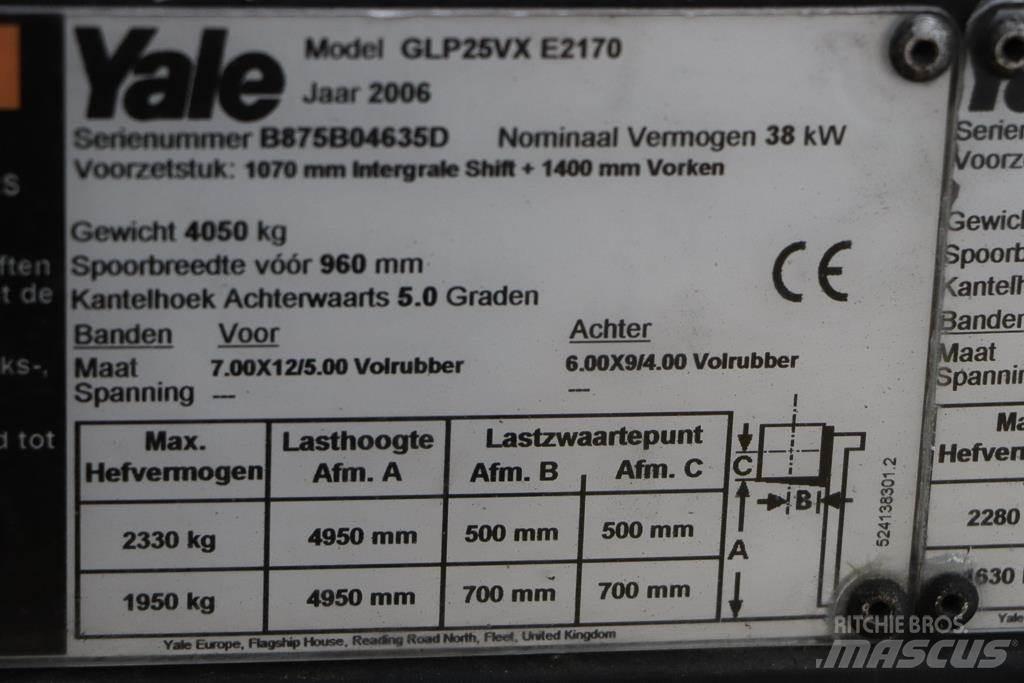 Yale GLP25VX Plinski viljuškari