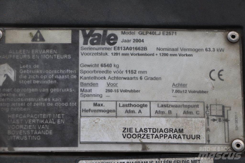 Yale GLP40LJ Plinski viljuškari