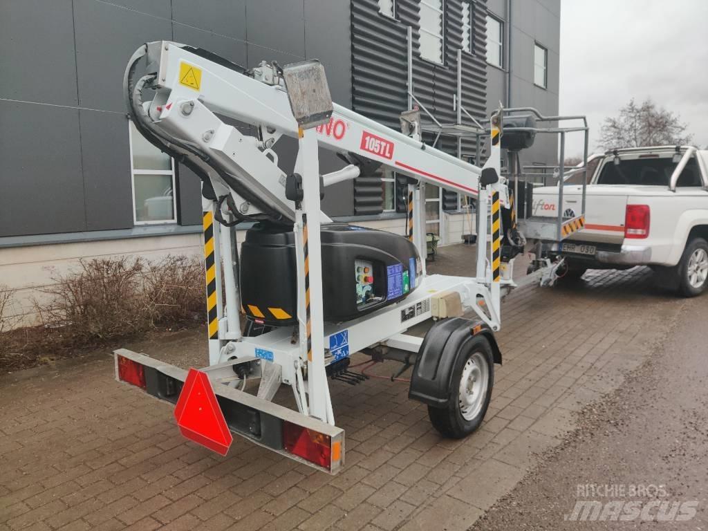 Dino 105 TL Skylift Vučne prikolice se podiznom košarom