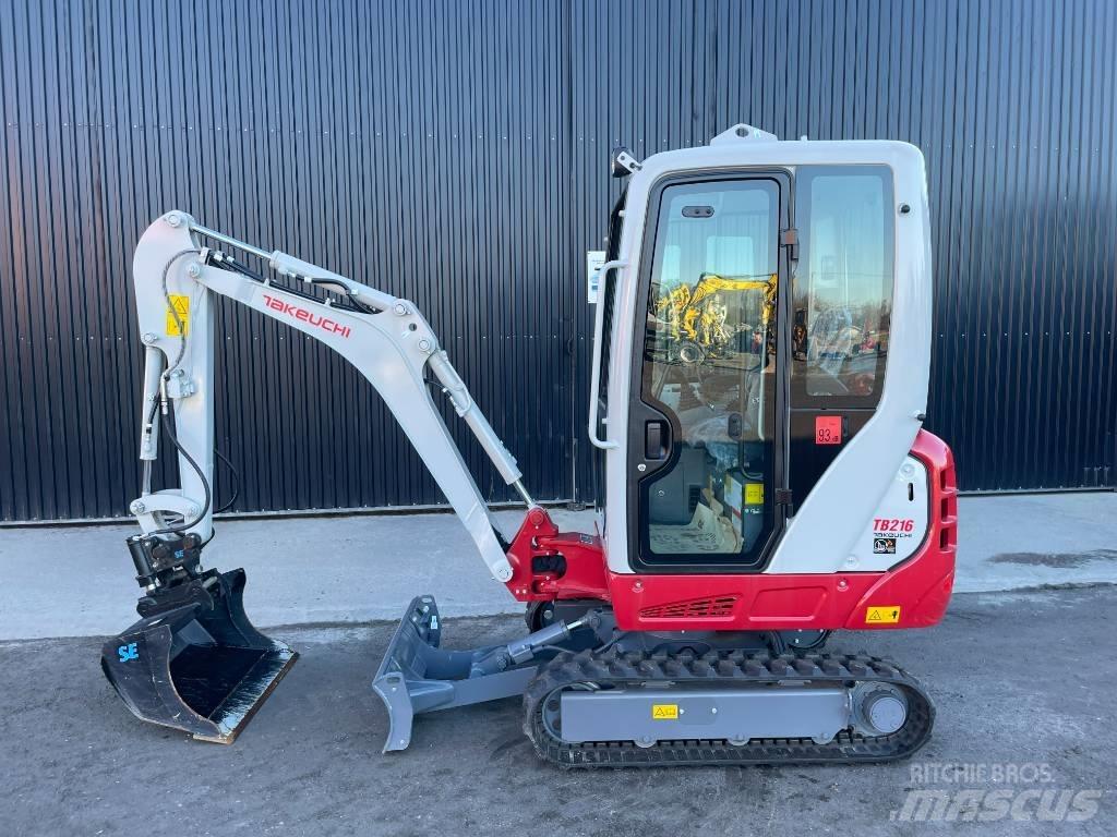 Takeuchi TB 216 Mini bageri < 7t