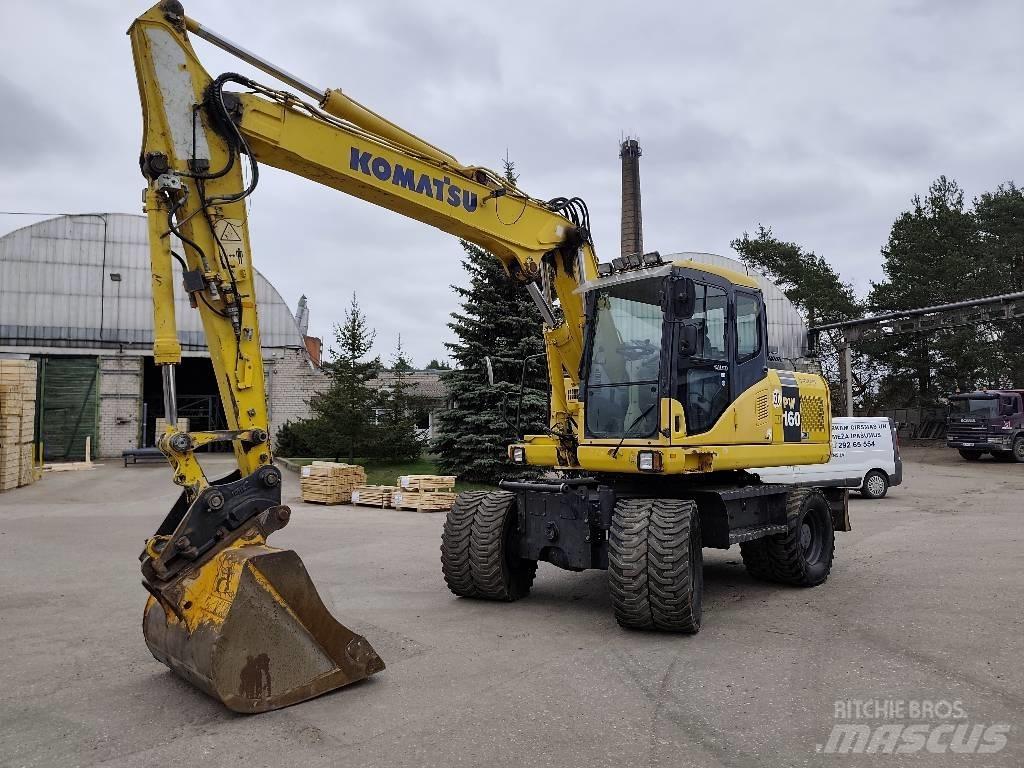 Komatsu PW 160-7E0 Bageri točkaši