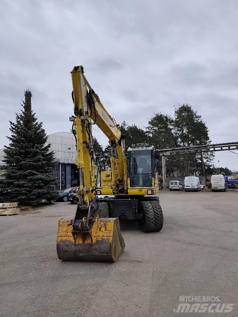 Komatsu PW 160-7E0 Bageri točkaši