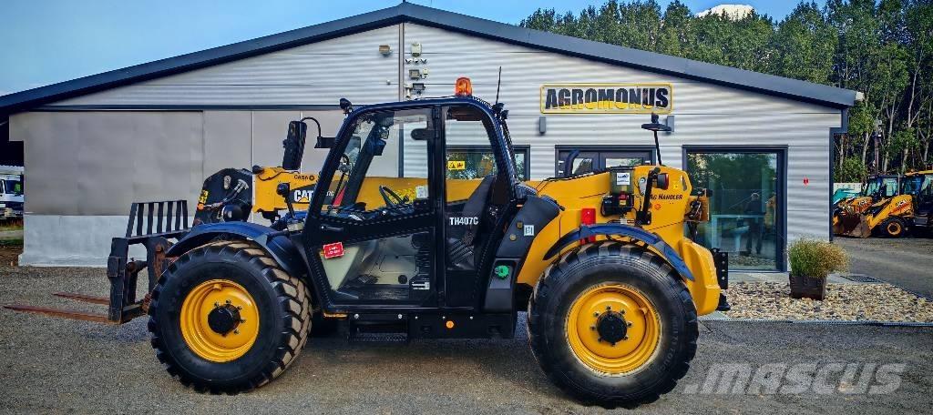 CAT TH 407C Ag 93kW Poljoprivredni teleskopski utovarivači