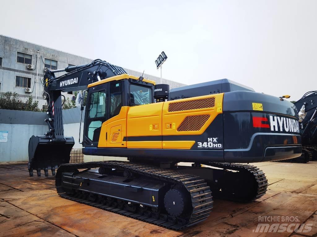 Hyundai HX340 Bageri guseničari